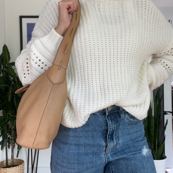 The Sac Original Tan Leather Handbag - Picture 7 of 8